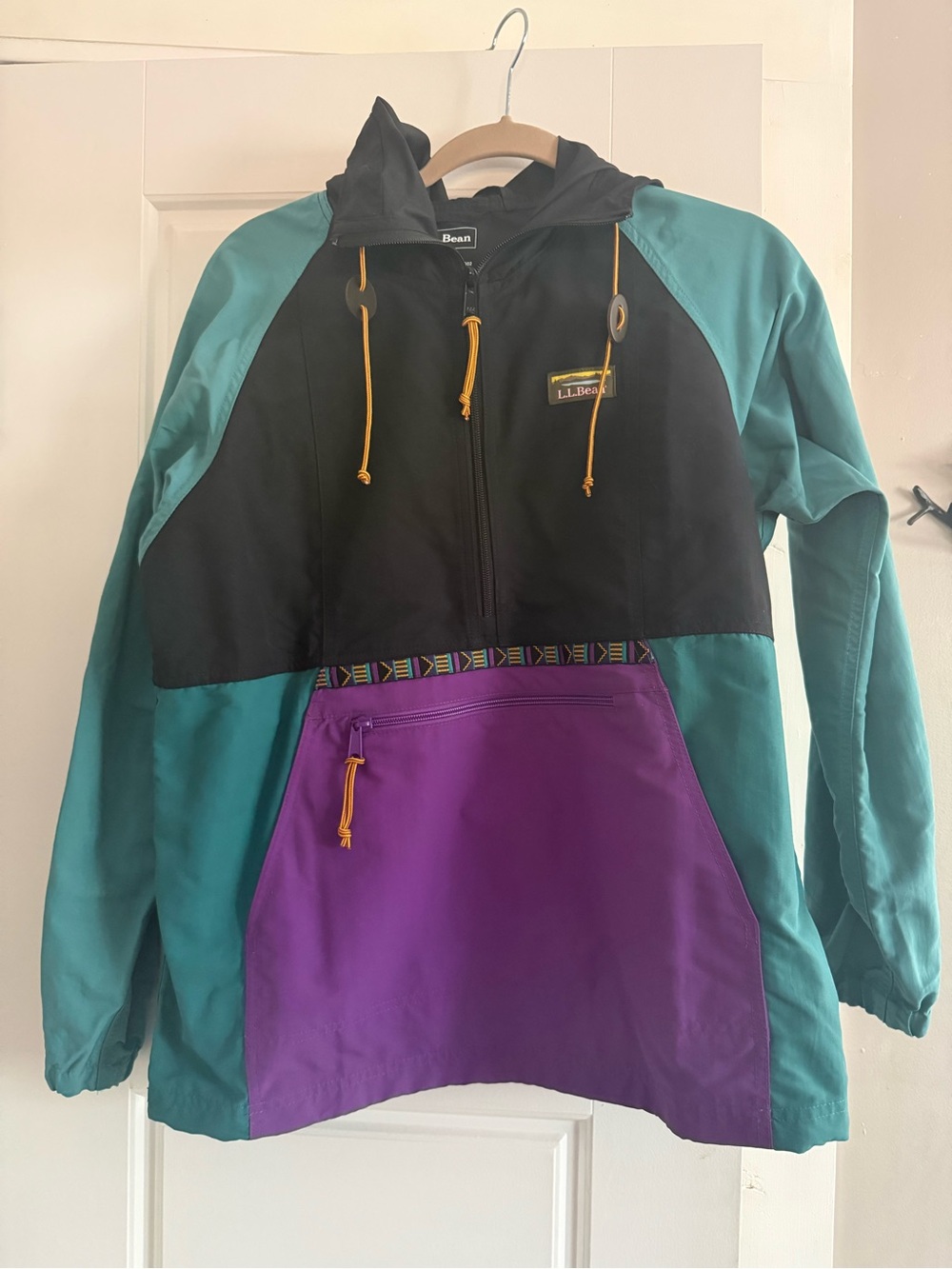 L.L.Bean Mountain Classic Anorak - Women’s Pullover Hooded Rain Jacket
